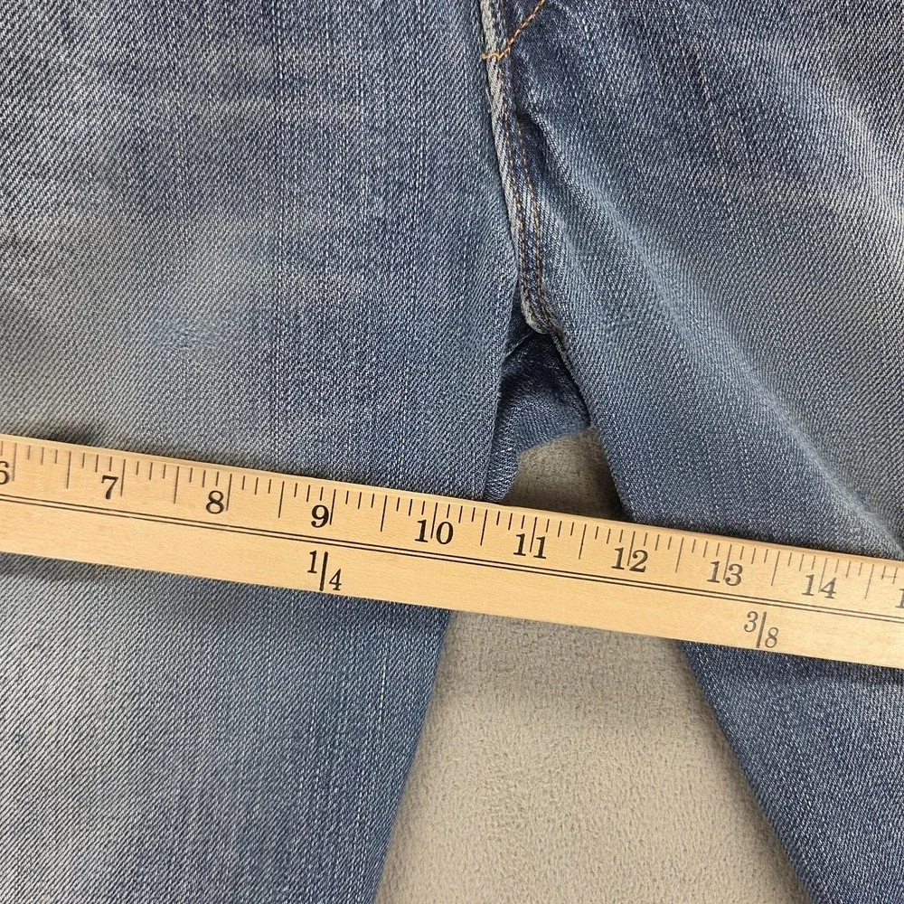 VTG Levis Engineered Jeans Mens Blue Twisted Flap Pockets Button Fly Fits 30x26